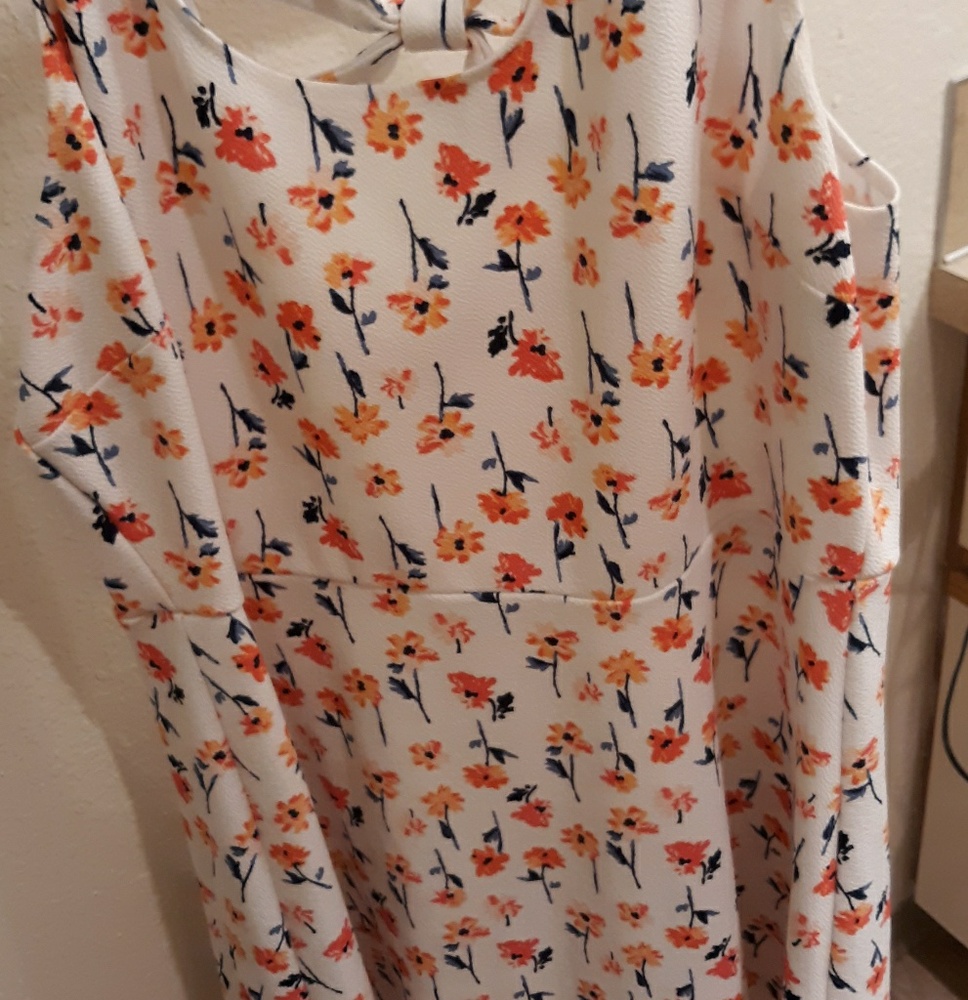 Maurices flowered sleeveless dress